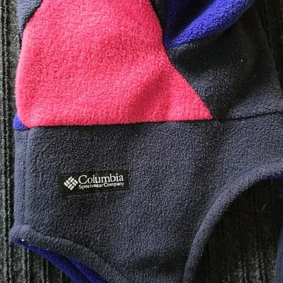 Vtg Columbia Youth Fleece Twisted Jester Ski Snowboard Winter Hat Youth S/M - Picture 4 of 5